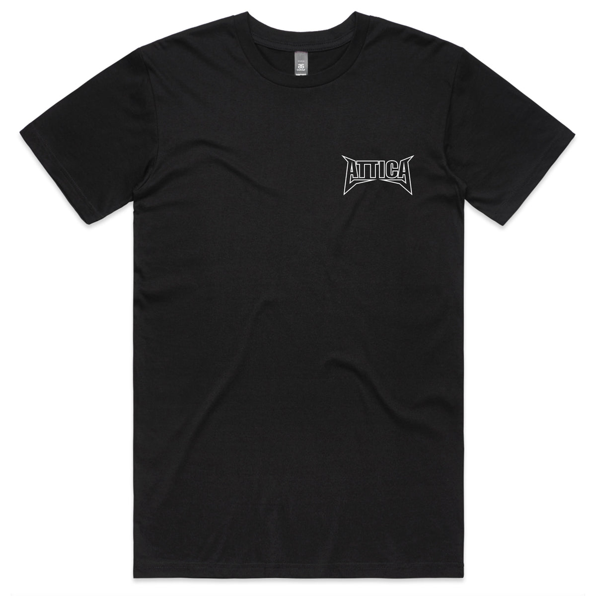 ATTICA ‘MENTAL’ TEE - Black