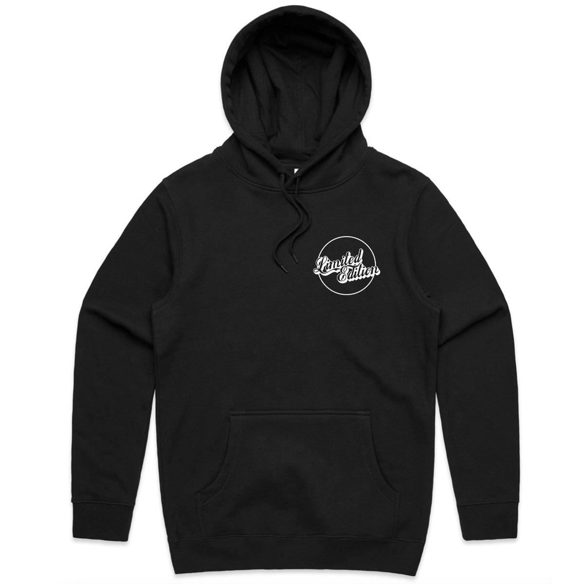 Limited Edition 'POCKET' Hooded Jumper - Black