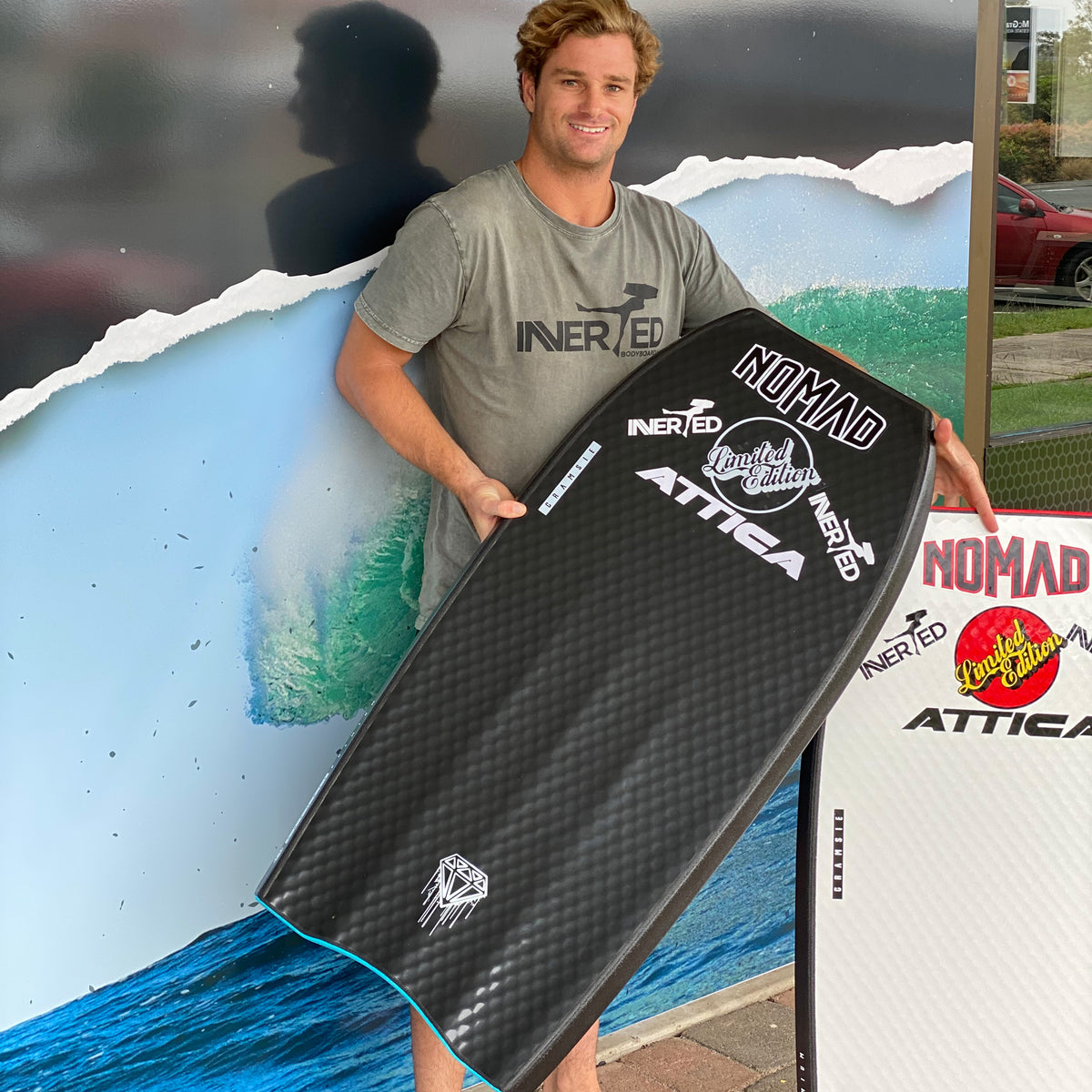 Ultimate QUAD D12  – with Surlyn & Mesh - Nomad Bodyboards