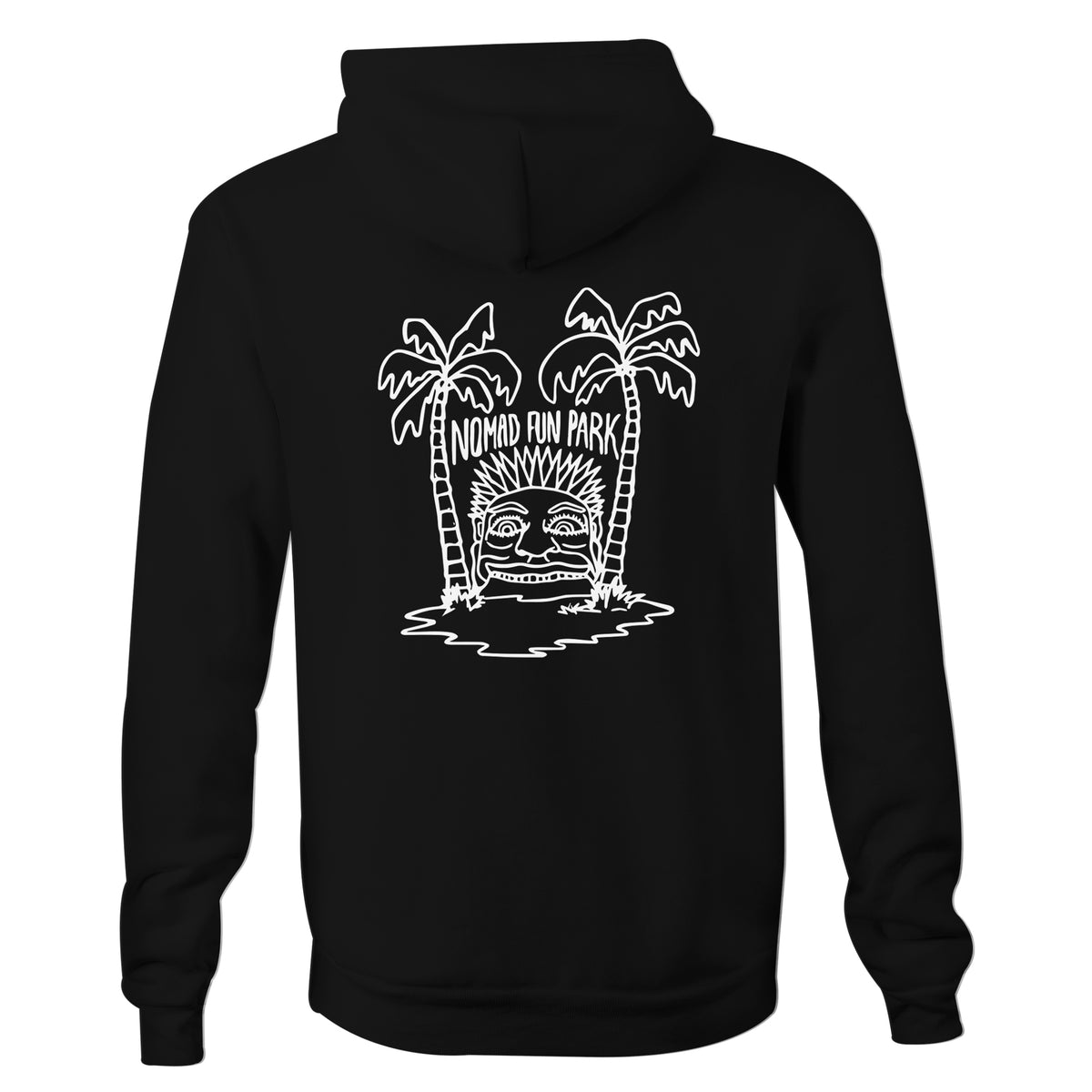 Nomad "FUN PARK" Hooded Jumper - Black
