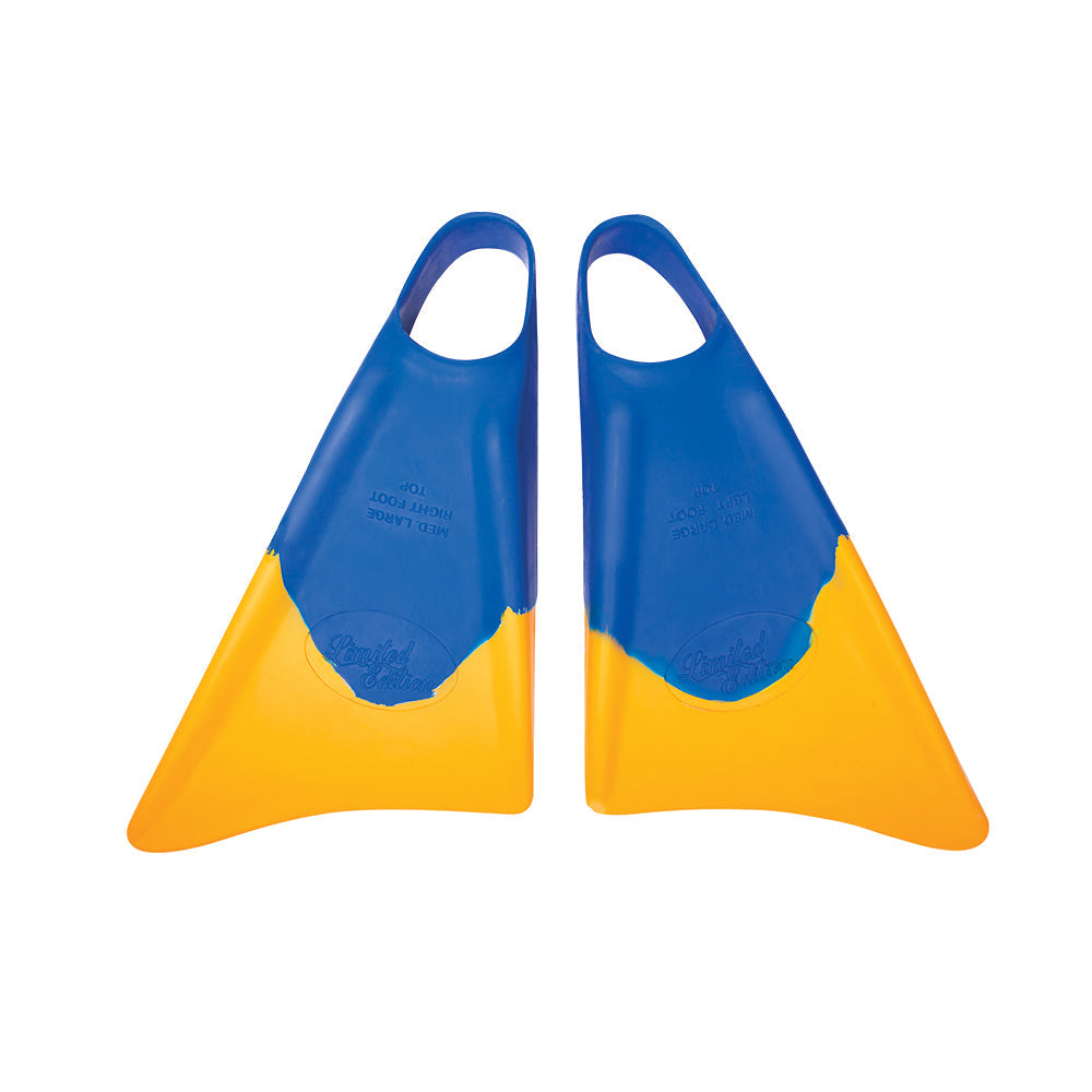Blue / Gold - Limited Edition Swim Fins