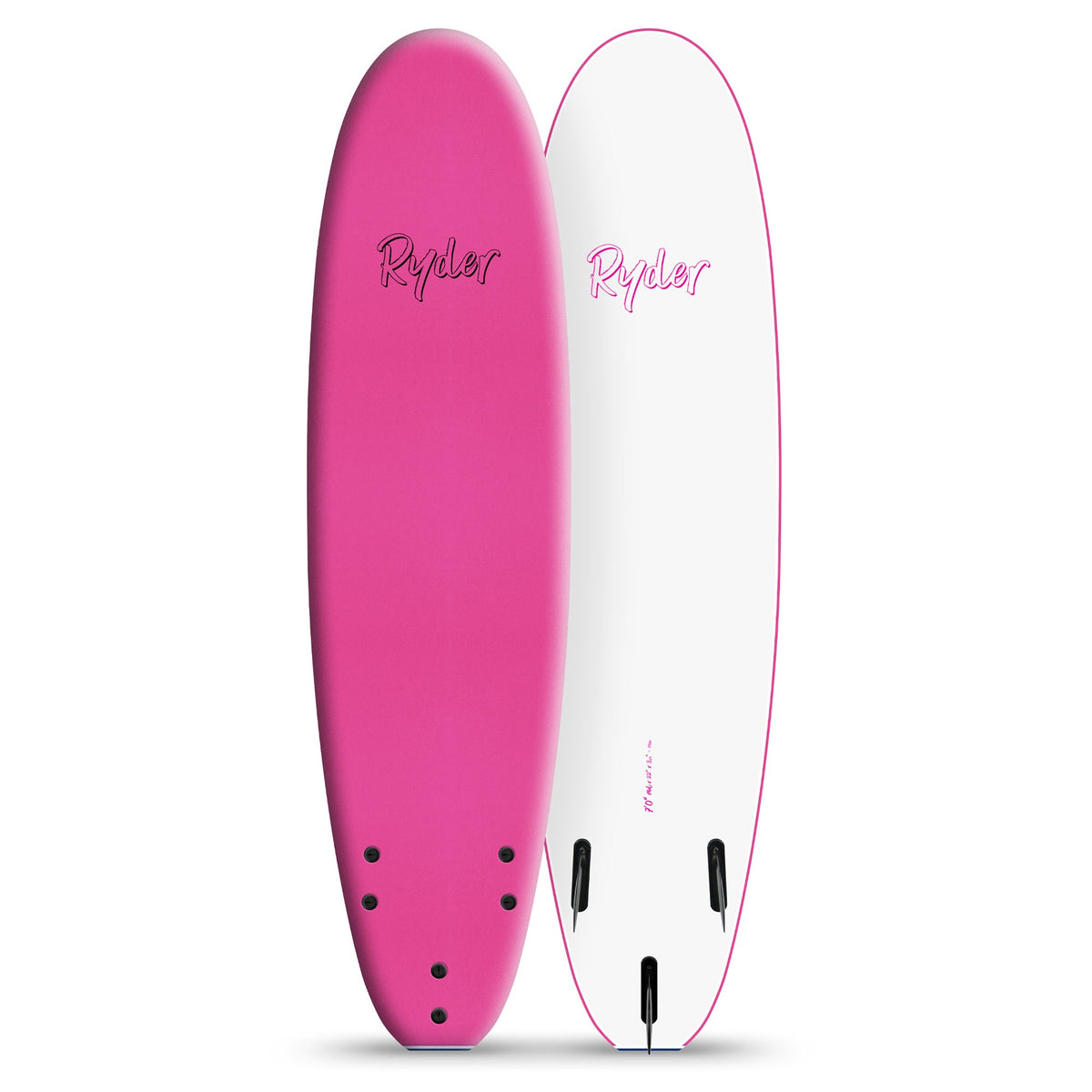 Ryder Mal Series | 7ft Soft Surfboard - Pink