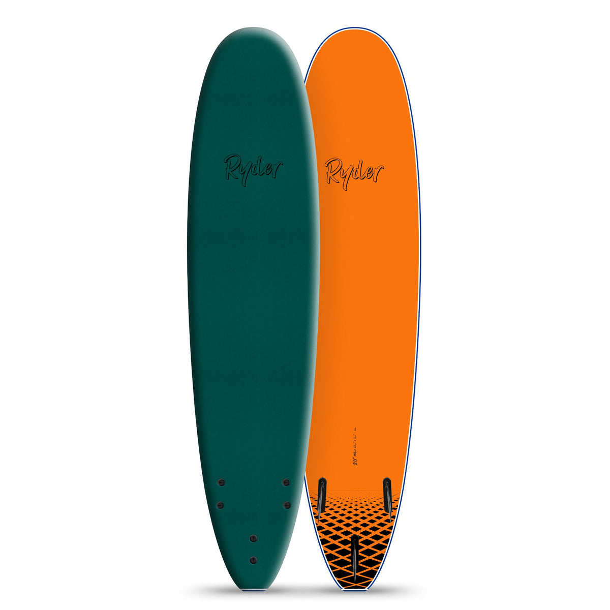 Ryder Mal Series | 8ft Soft Surfboard - Mallard Green