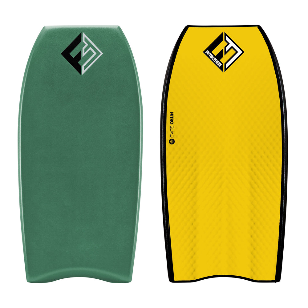 NITRO Quad - Premium PP Bodyboard – Nomad Bodyboards
