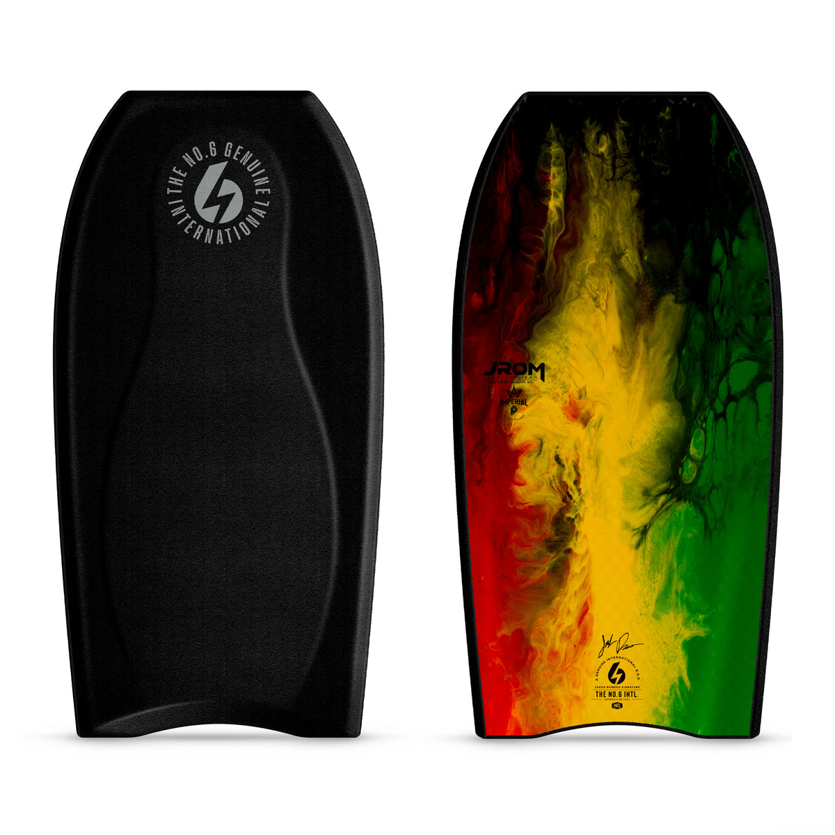 The No.6 - JACOB ROMERO CONTOUR PREMIUM PP Bodyboard