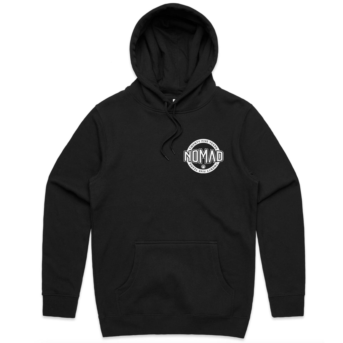 🎁 Nomad 25 YEARS Hooded Jumper - Black (50% off)