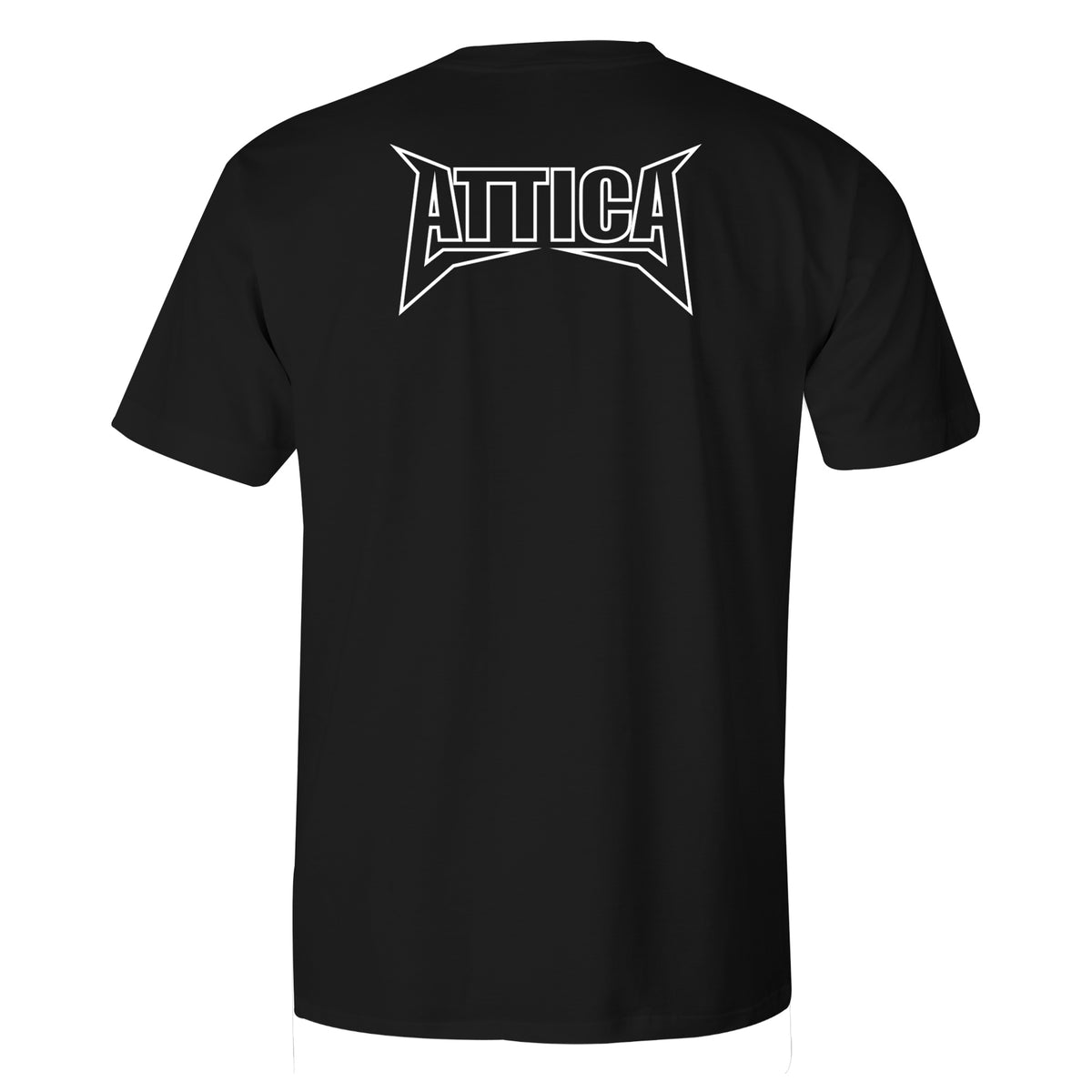 ATTICA 'Mental' T-Shirt - Black - Nomad Bodyboards