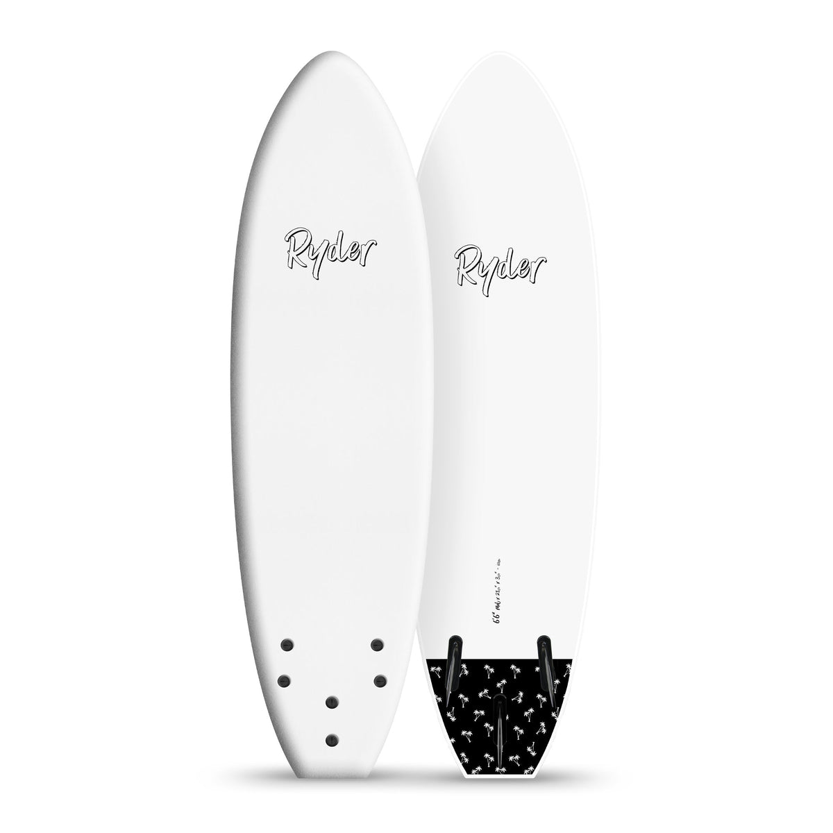 Mal Series | 6ft6in Soft Surfboard - White