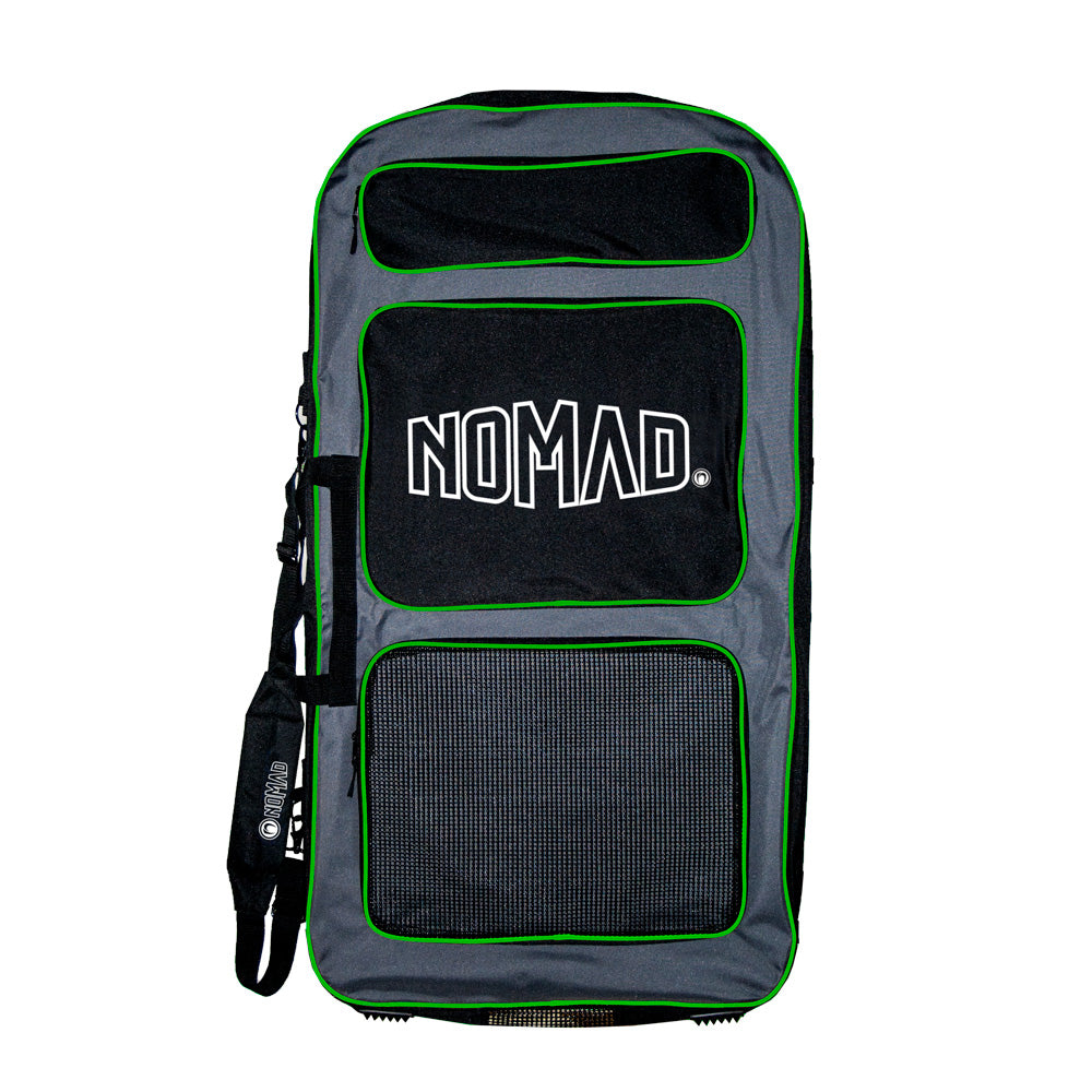 Nomad Transit Bodyboard Cover - Grey / Black / Lime - Nomad Bodyboards