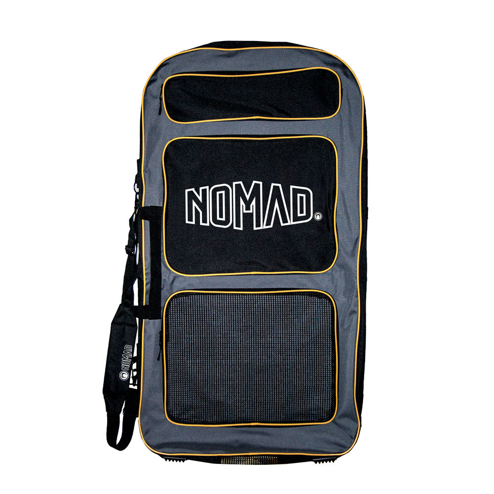 Nomad Transit Bodyboard Cover - Grey / Black / Yellow - Nomad Bodyboards